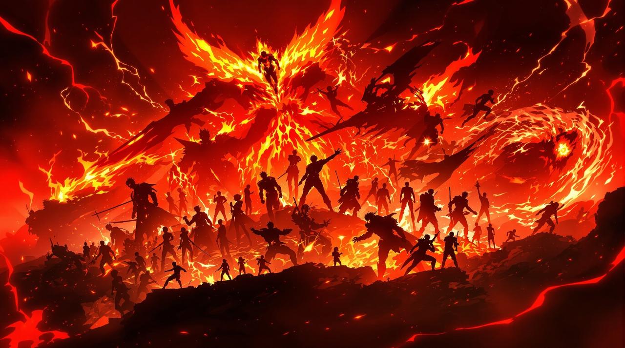 h动漫片单 - 燃到爆炸！十大必看热血番